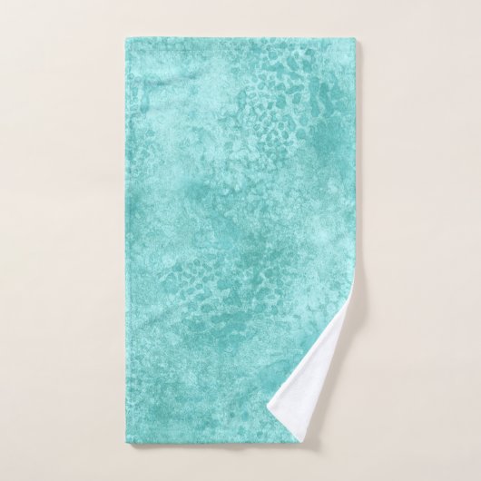 Blue Mint Zee groene koraal textuur Bad Handdoek (Handdoek)
