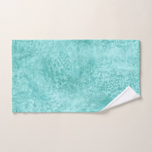 Blue Mint Zee groene koraal textuur Bad Handdoek (Handdoek)
