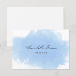 Blue Mist | Plaatshouderkaart Kaart