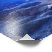 Blue Mist Rising door M.A. Foto Afdruk (Hoek)