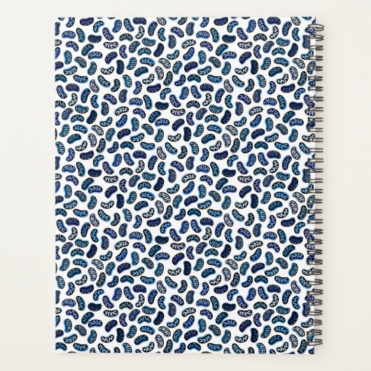 Blue Mitochondria Planner (Achterkant)