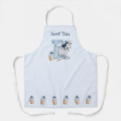 Blue Mixer Bakkerij Schort (Voorkant)