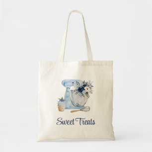 Blue Mixer Bakkerij Tote Bag