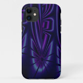 Blue Modern Abstract iPhone 5 Hoesje (Achterkant)