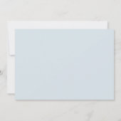 Blue Modern Baby Boy Multi-Photo Birth Aankondiging (Achterkant)