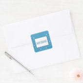 Blue Modern Berry Holiday Stickers (Envelop)