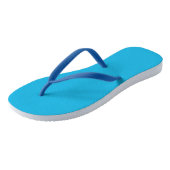 Blue Modern minimalist Teenslippers (Schuin)