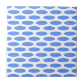 Blue Modern Oval op Emporiomoffa Tegeltje (Voorkant)
