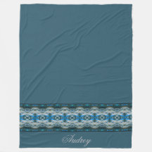 Blue Modern Patterned Designer