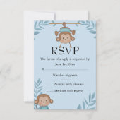 Blue Monkey RSVP (Voorkant)
