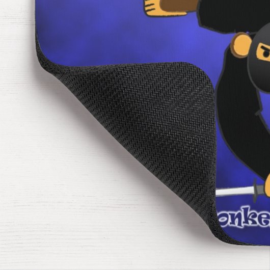 Blue Monkeyman Mousepad Muismat (Hoek)