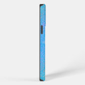 Blue Monogram Gestippelde CaseMate iPhone HAMbyWG Hoesje (Rechterkant)