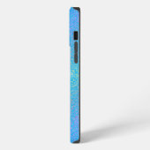 Blue Monogram Gestippelde CaseMate iPhone HAMbyWG Hoesje (Linkerkant)