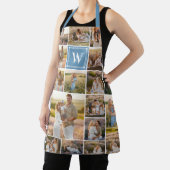 Blue Monogrammed 20 Pic Photo Collage Schort (Insitu)