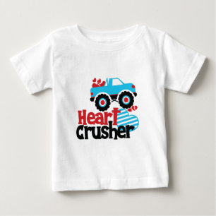 Blue Monster Truck Heart Crusher Valentijn