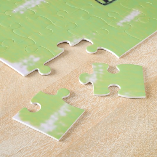 Blue Monster Truck Legpuzzel (Zijkant)