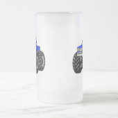 BLUE MONSTER TRUCK MATGLAS BIERPUL (Center)