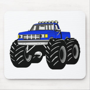 BLUE MONSTER TRUCK MUISMAT
