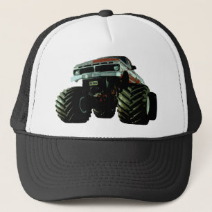 Blue Monster Truck Trucker Pet
