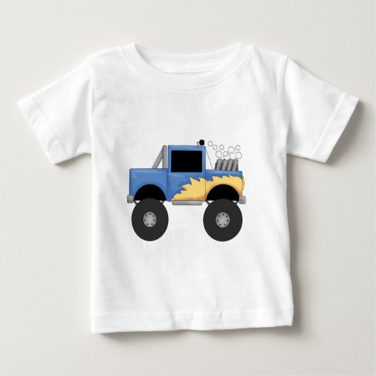 Blue Monster Truck Tshirts en Gifts (Voorkant)