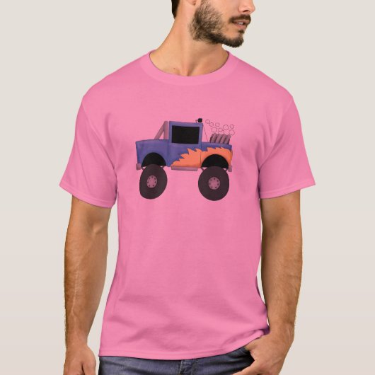 Blue Monster Truck Tshirts en Gifts (Voorkant)