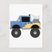 Blue Monster Truck Tshirts en Gifts Briefkaart (Voorkant)