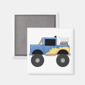 Blue Monster Truck Tshirts en Gifts Magneet (Voorkant / Achterkant)