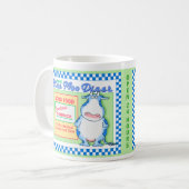 BLUE MOO DINER Boynton Koffiemok (Voorkant links)