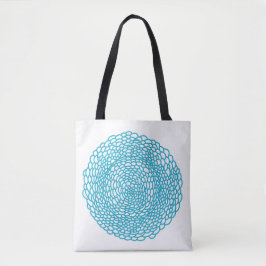Blue Mood Custom All-Over-Print Canvas tas