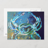 Blue Moods Briefkaart (Voorkant / Achterkant)