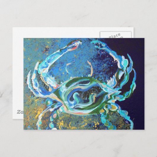 Blue Moods Briefkaart (Voorkant / Achterkant)