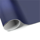 Blue Moon: Abstract blauw, wit & zwart Cadeaupapier (Rol Hoek)