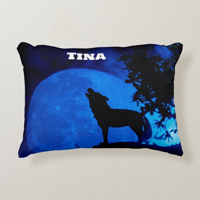 Blue Moon Accent Pillow Kussen (Voorkant)