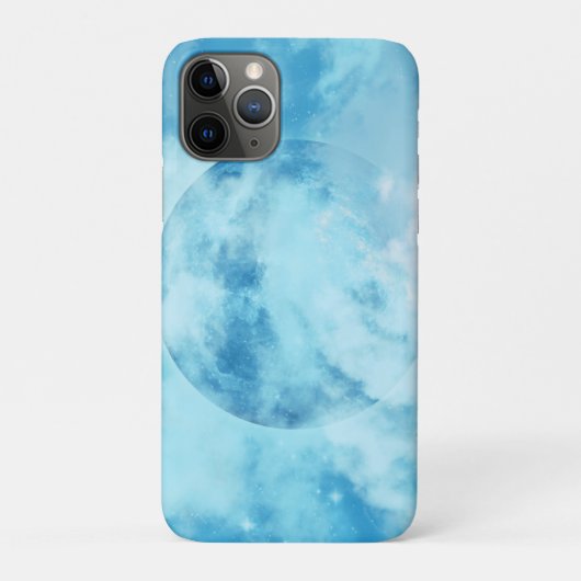 BLUE MOON ARTISTIC NGHT SKY Case-Mate iPhone CASE (Achterkant)