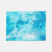 BLUE MOON ARTISTIC NGHT SKY FLEECE DEKEN (Voorkant (Horizontaal))