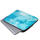 BLUE MOON ARTISTIC NGHT SKY LAPTOP SLEEVE (Voorkant onderkant)