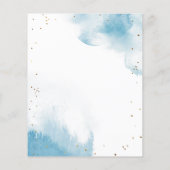 Blue Moon Baby Name Shower Game (Achterkant)