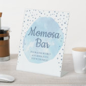 Blue Moon Baby shower Mam-osa-tabelteken Reclamebord Met Voetstuk (Insitu)