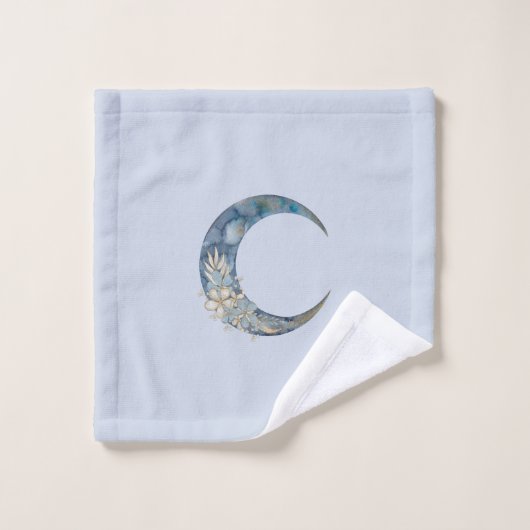 Blue Moon Bathroom Towel Set Bad Handdoek (Wasdoekje)
