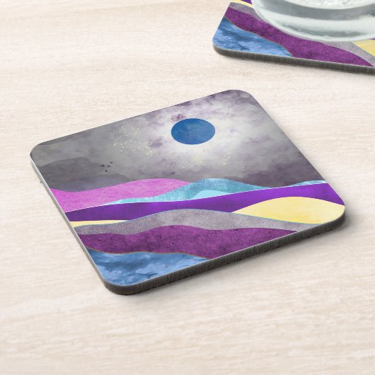 Blue Moon Bier Onderzetter (Linkerzijde)