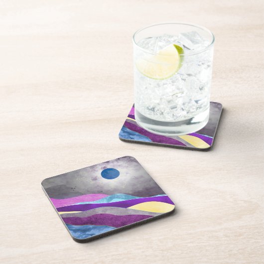 Blue Moon Bier Onderzetter (Rechterzijde)