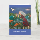 Blue Moon Bouquet Kaart (Voorkant)