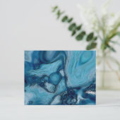 Blue Moon Briefkaart (Staand voorkant)