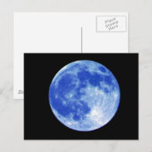 Blue Moon Briefkaart (Voorkant / Achterkant)