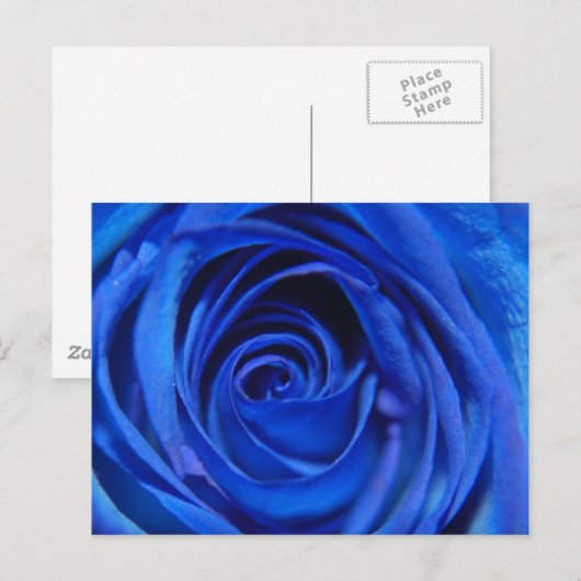 Blue Moon Briefkaart (Voorkant / Achterkant)