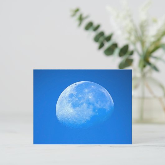 Blue Moon Briefkaart (Staand voorkant)