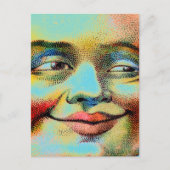 Blue Moon Briefkaart (Voorkant)