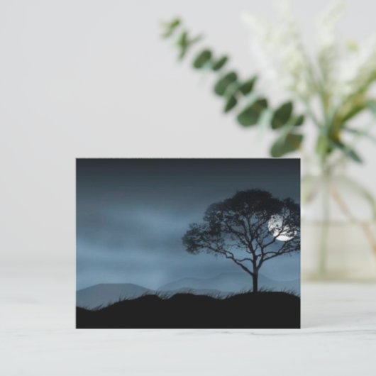 BLUE MOON BRIEFKAART (Staand voorkant)