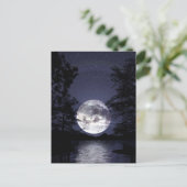 Blue Moon Briefkaart (Staand voorkant)