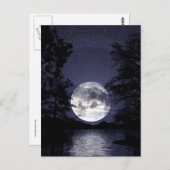 Blue Moon Briefkaart (Voorkant / Achterkant)